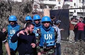 UN observers tour central Syria, to make contact   - ảnh 1